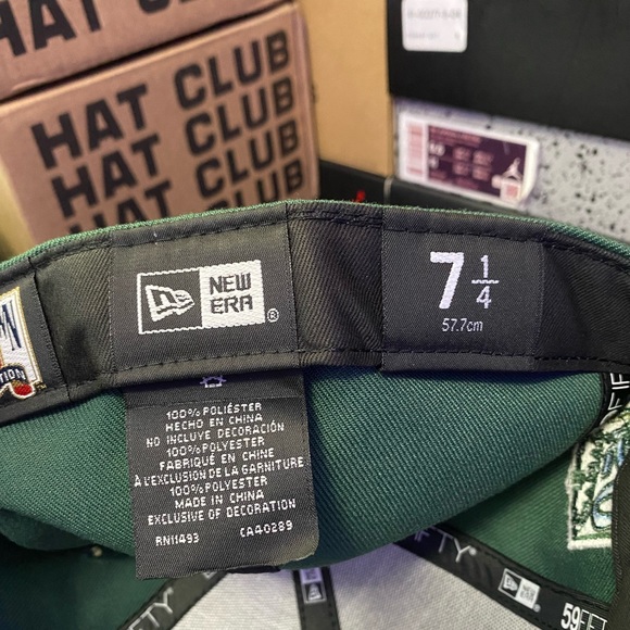 OAKLAND ATHLETICS 50TH ANNIVERSARY ECAPCITY NEW ERA EXCLUSIVE 59FIFTY FITTED - Picture 4 of 5